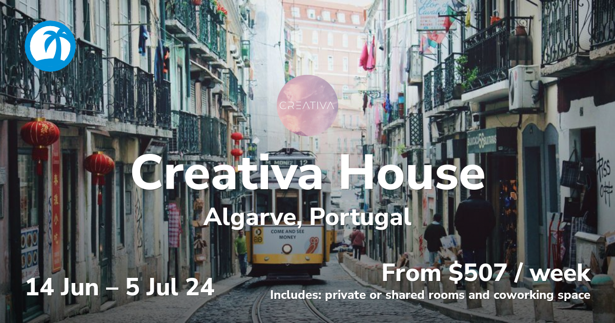 Creativa House Nomad Retreat In Algarve Portugal Jun 2024   Algarve Portugal Jun 2024 