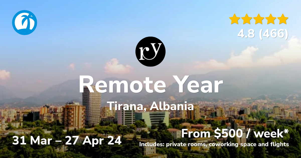 Remote Year Nomad Retreat In Tirana Albania Mar 2024   Tirana Albania Mar 2024 