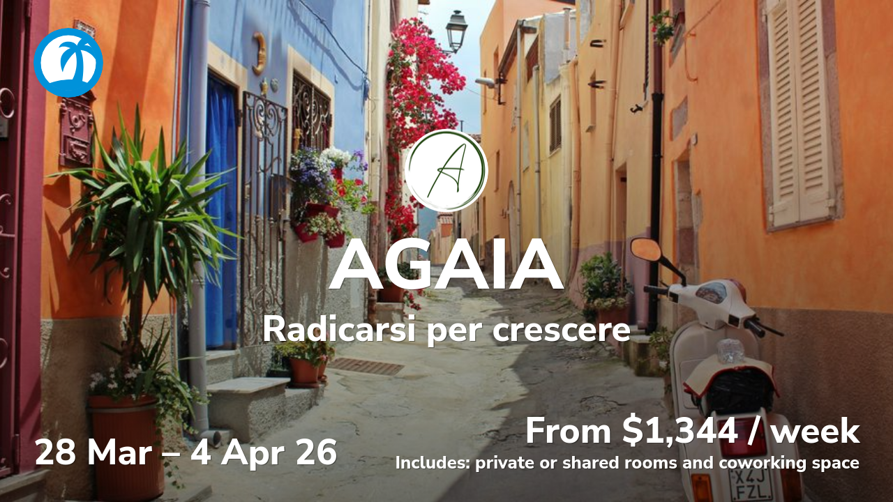 AGAIA: Radicarsi per crescere 🇮🇹 Mar 2026